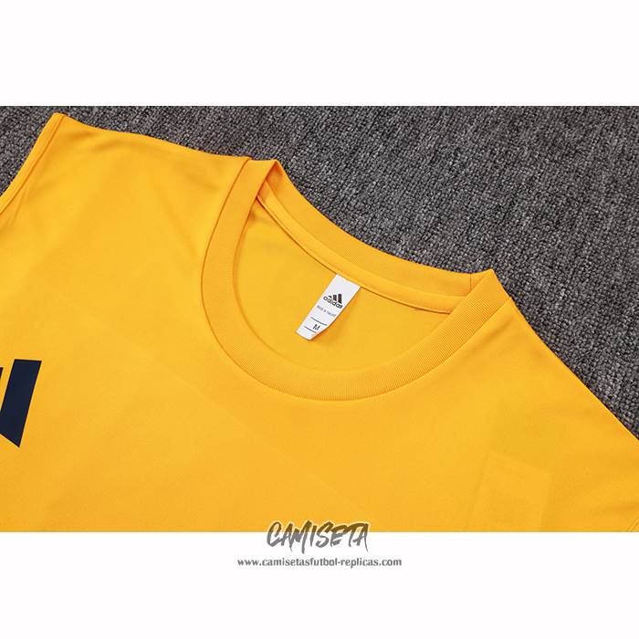Camiseta de Entrenamiento Boca Juniors 2025-2026 Sin Mangas Amarillo